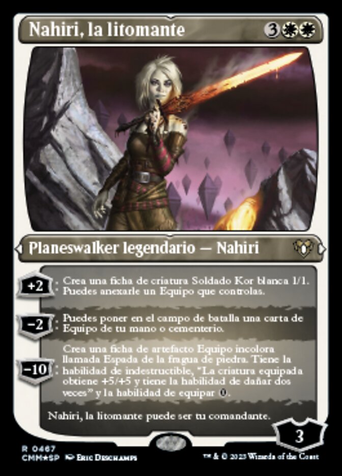 Nahiri, la litomante