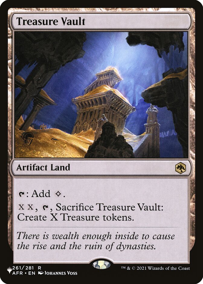 Treasure Vault (The List #AFR-261)