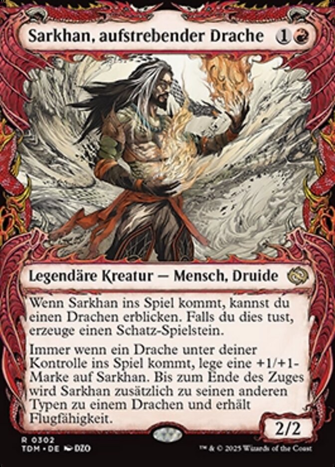 Sarkhan, aufstrebender Drache