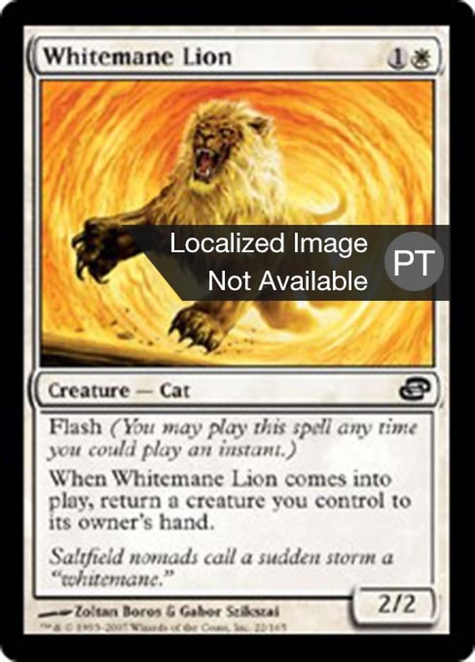 Whitemane Lion (Planar Chaos #22)