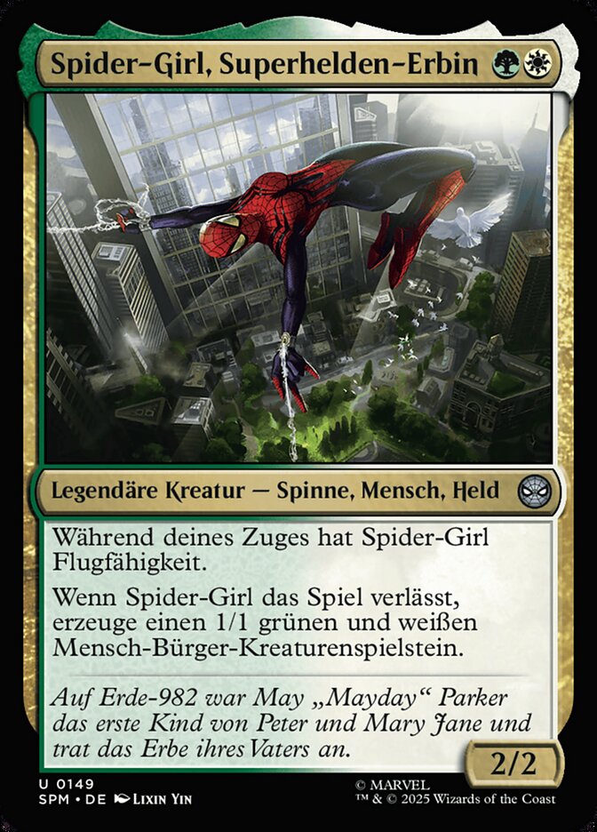 Spider-Girl, Superhelden-Erbin