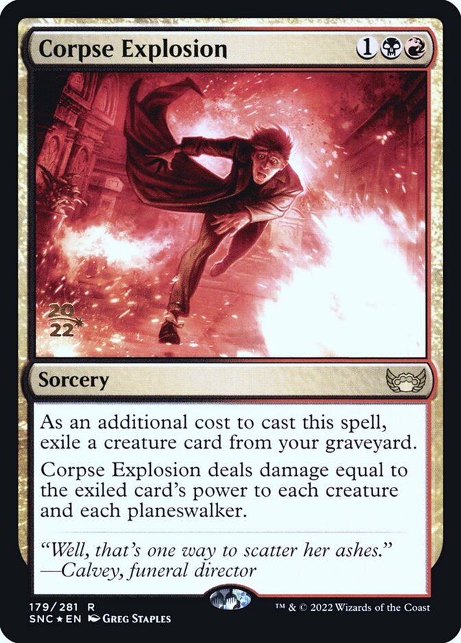 Corpse Explosion (Streets of New Capenna Promos #179s)