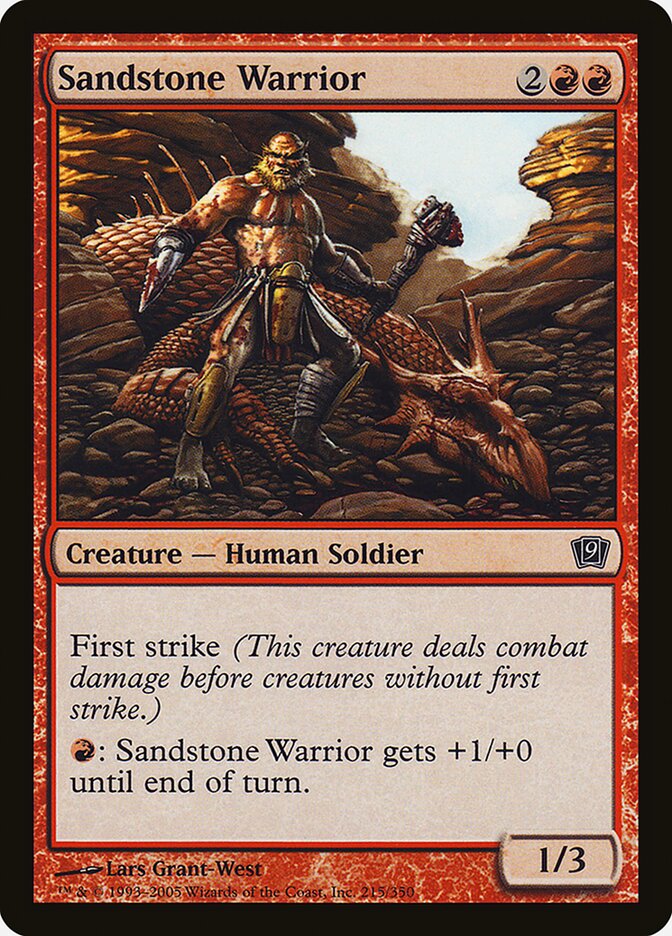 Sandstone Warrior