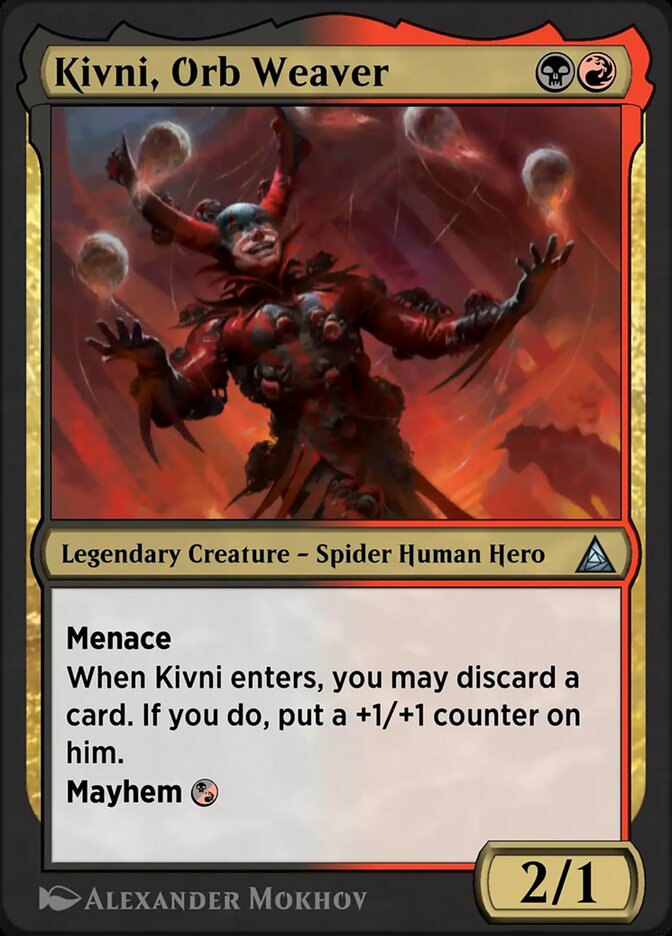 Kivni, Orb Weaver