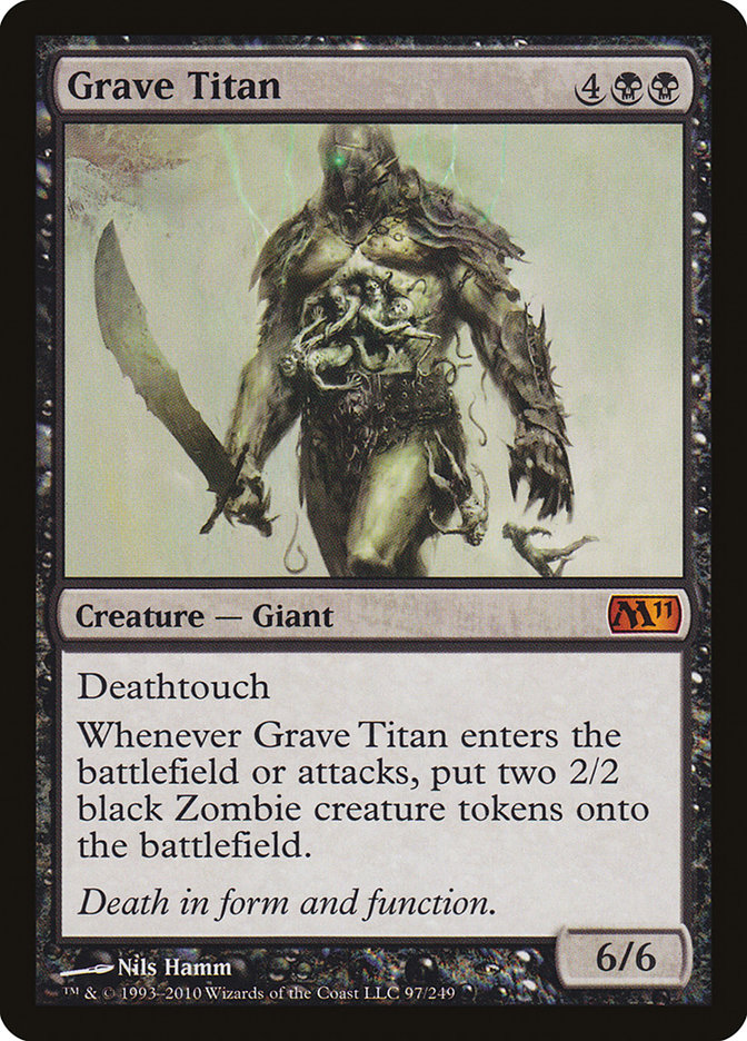Grave Titan · Magic 2011 (M11) #97 · Scryfall Magic The Gathering