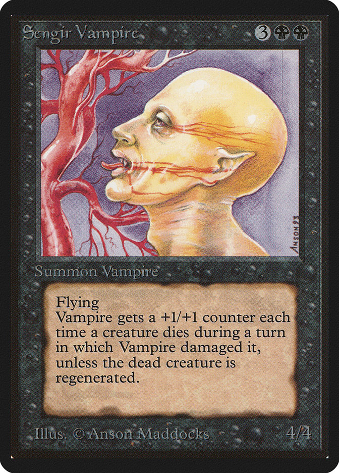 Sengir Vampire (Limited Edition Beta #128)