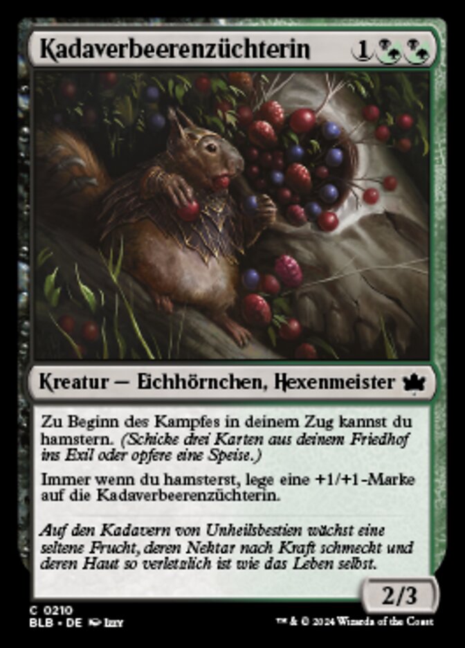 Corpseberry Cultivator (Bloomburrow #210)