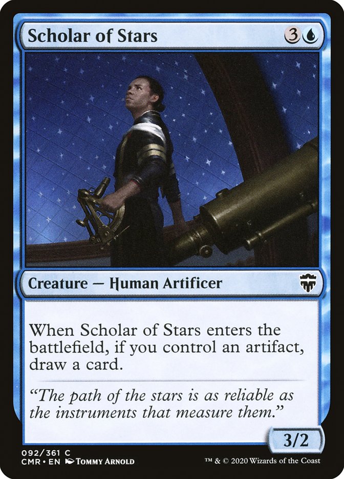 Scholar of Stars (Commander Legends #92)