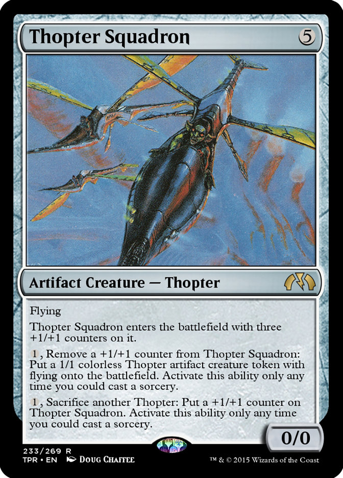 Thopter Squadron (Tempest Remastered #233)
