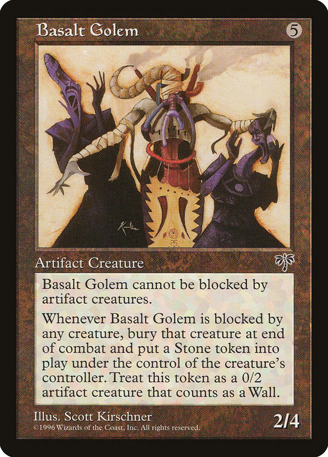 Basalt Golem (Mirage #294)