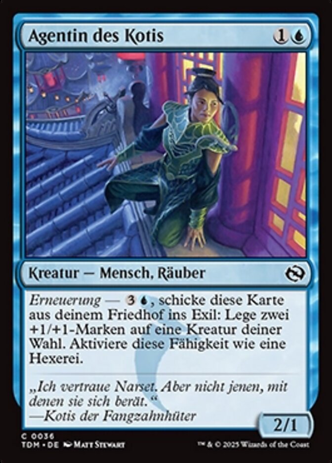 Agentin des Kotis