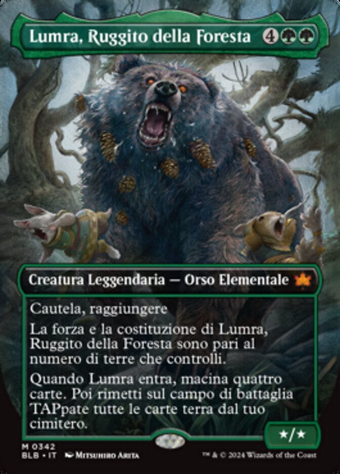 Lumra, Bellow of the Woods (Bloomburrow #342)