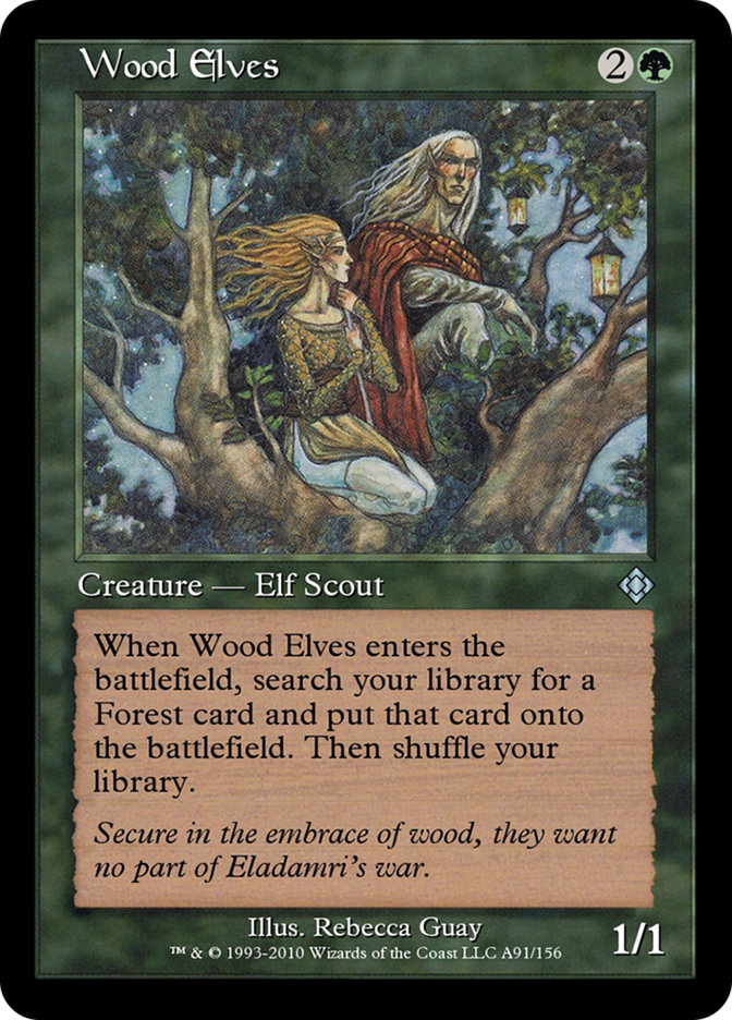 Wood Elves (Magic Online Theme Decks #A91)