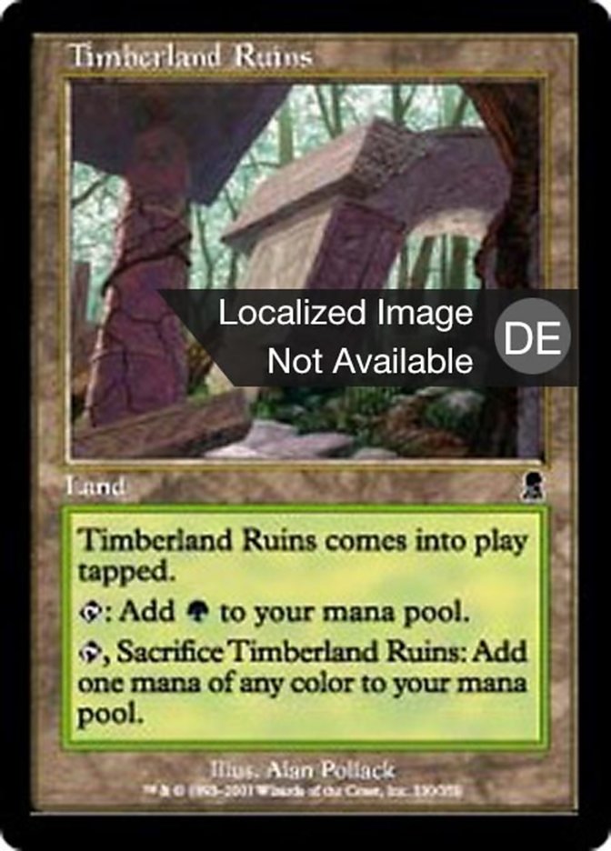 Timberland Ruins (Odyssey #330)
