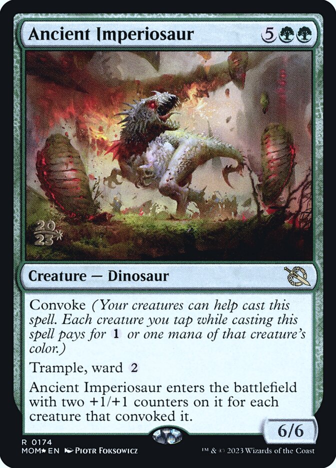 Ancient Imperiosaur (March of the Machine Promos #174s)