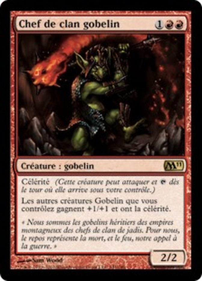 Goblin Chieftain (Magic 2011 #141)