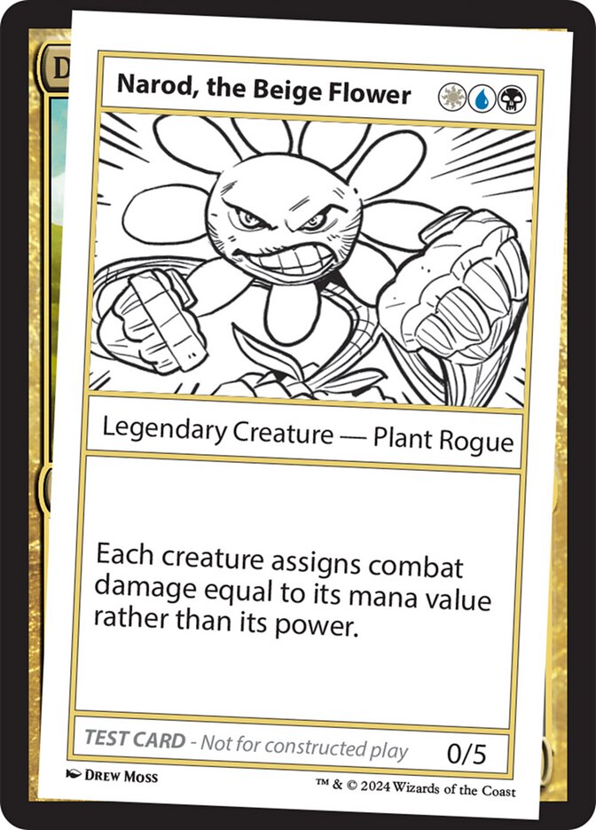 Narod, the Beige Flower (Mystery Booster 2 #360)