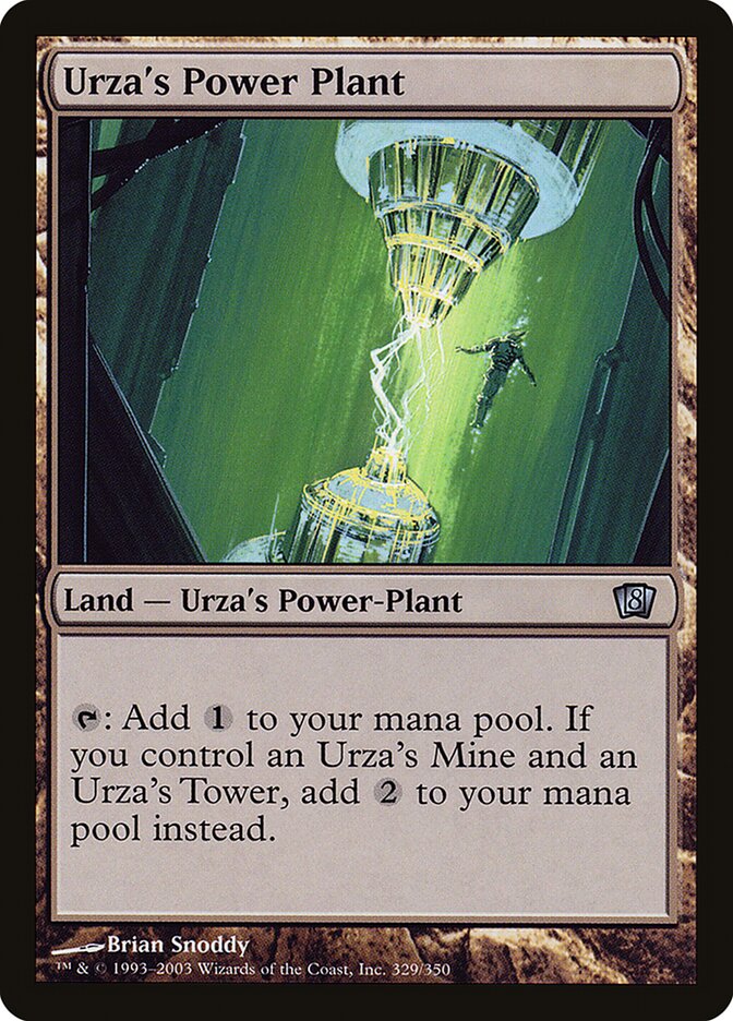 Urza's Power Plant (Eighth Edition #329★)