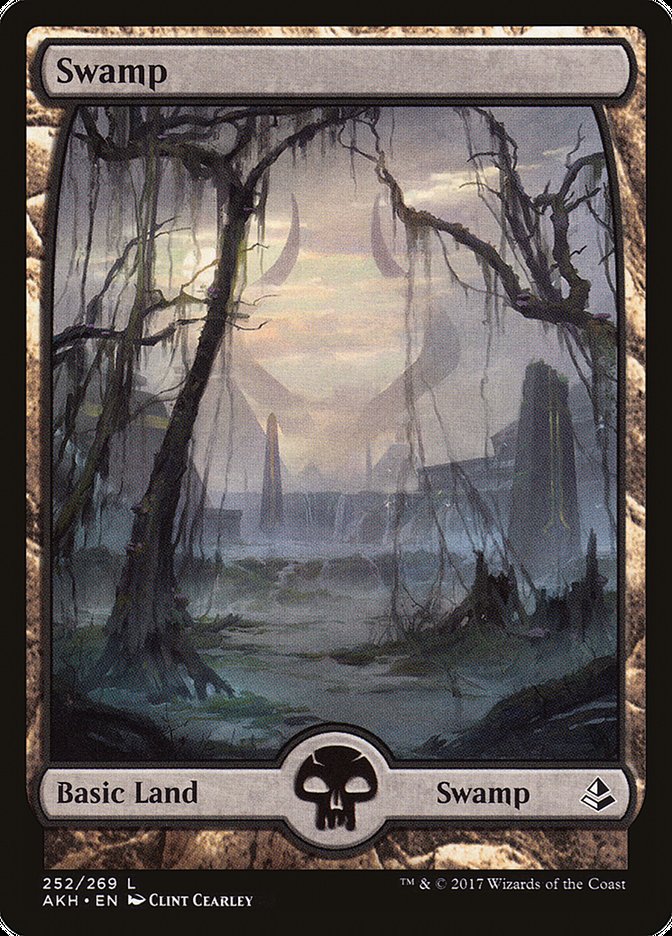 Swamp (Amonkhet #252)