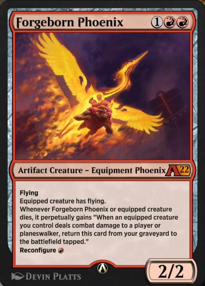 Forgeborn Phoenix (Alchemy: Kamigawa #23)