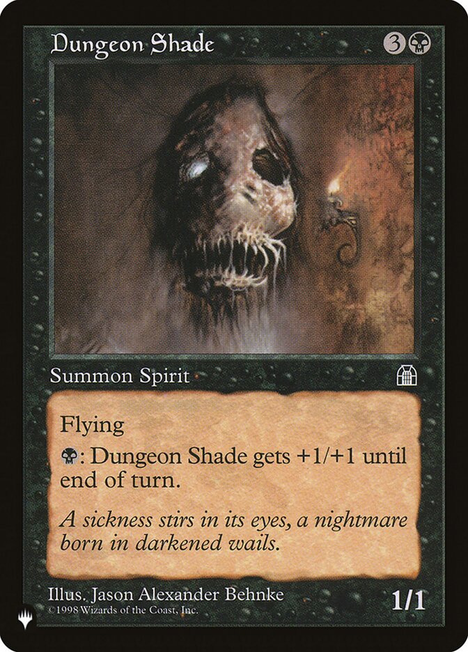 Dungeon Shade (The List #STH-58)