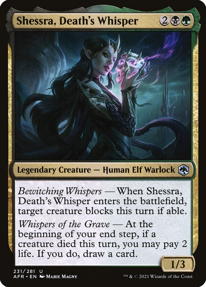 Shessra, Death's Whisper (Adventures in the Forgotten Realms #231)