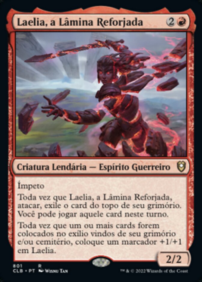 Laelia, the Blade Reforged (Commander Legends: Battle for Baldur's Gate #801)