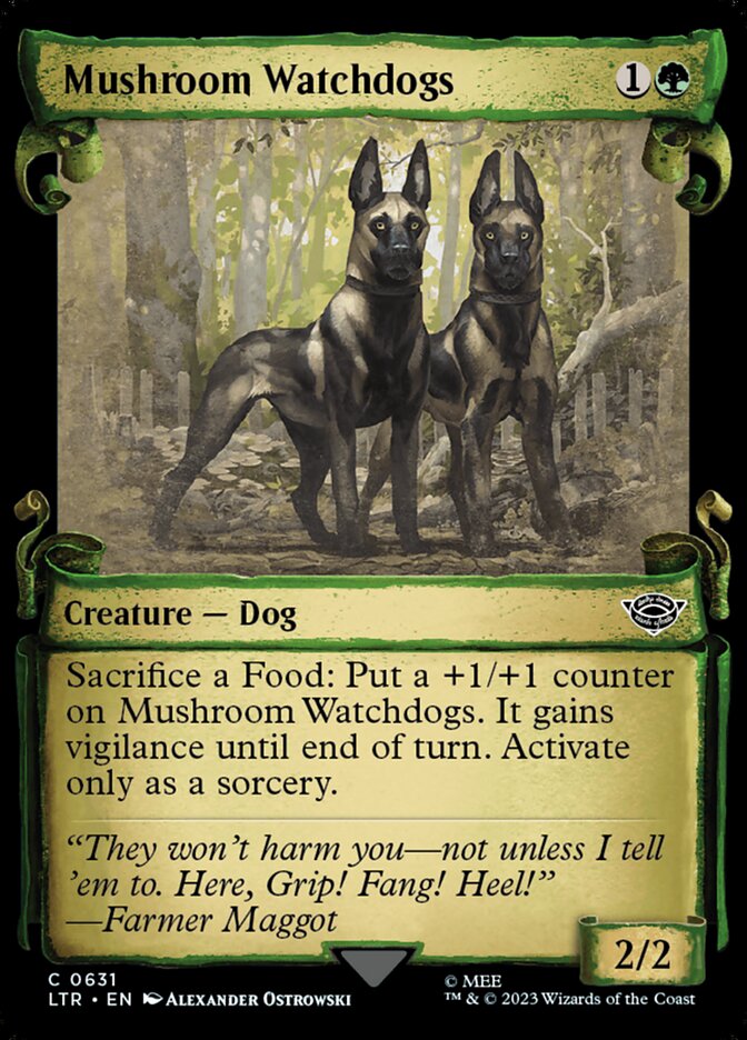 Mushroom Watchdogs (The Lord of the Rings: Tales of Middle-earth #631)