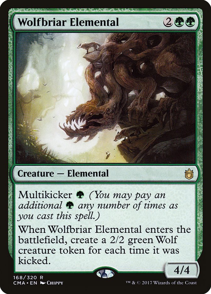 Wolfbriar Elemental (Commander Anthology #168)