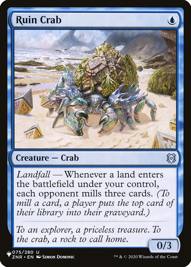 Ruin Crab (The List #ZNR-75)