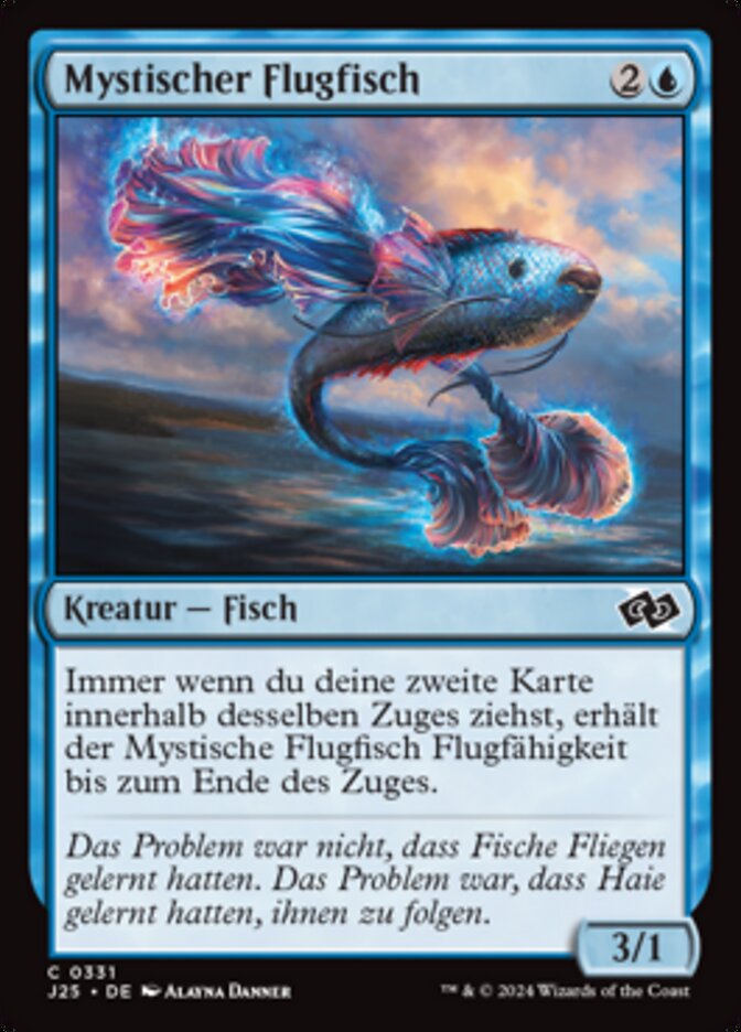 Mystischer Flugfisch