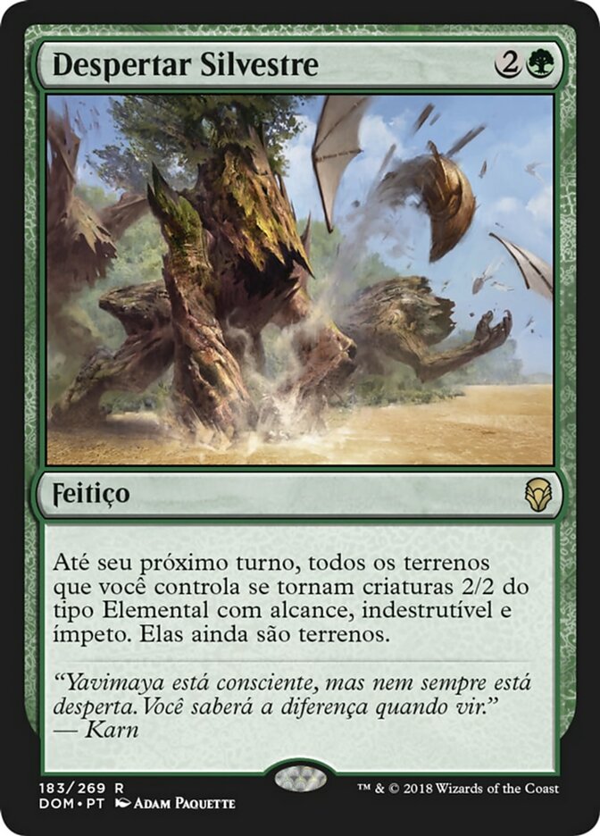 Sylvan Awakening (Dominaria #183)