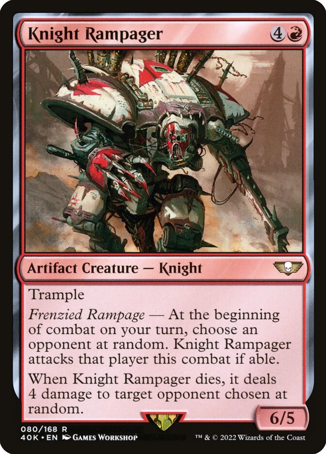 Knight Rampager (Warhammer 40,000 Commander #80)