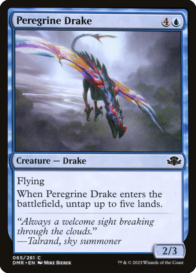 Peregrine Drake (Dominaria Remastered #65)