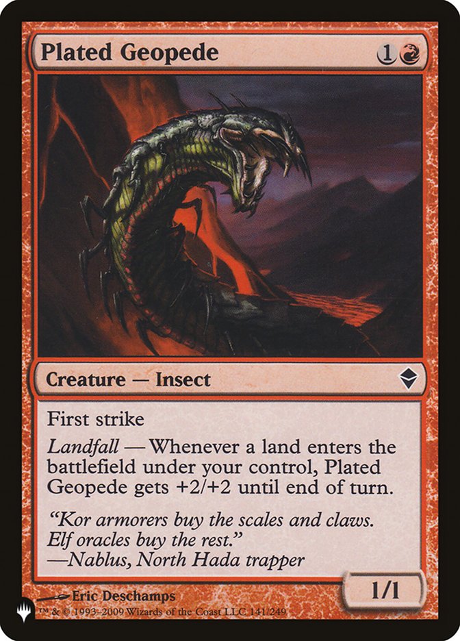 Plated Geopede (The List #148)