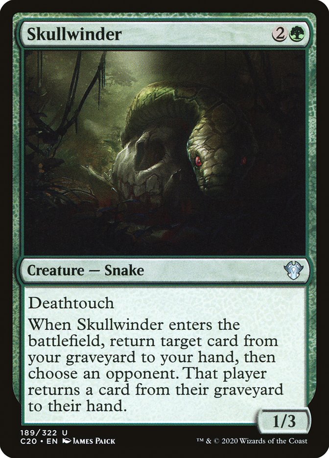Skullwinder (Commander 2020 #189)