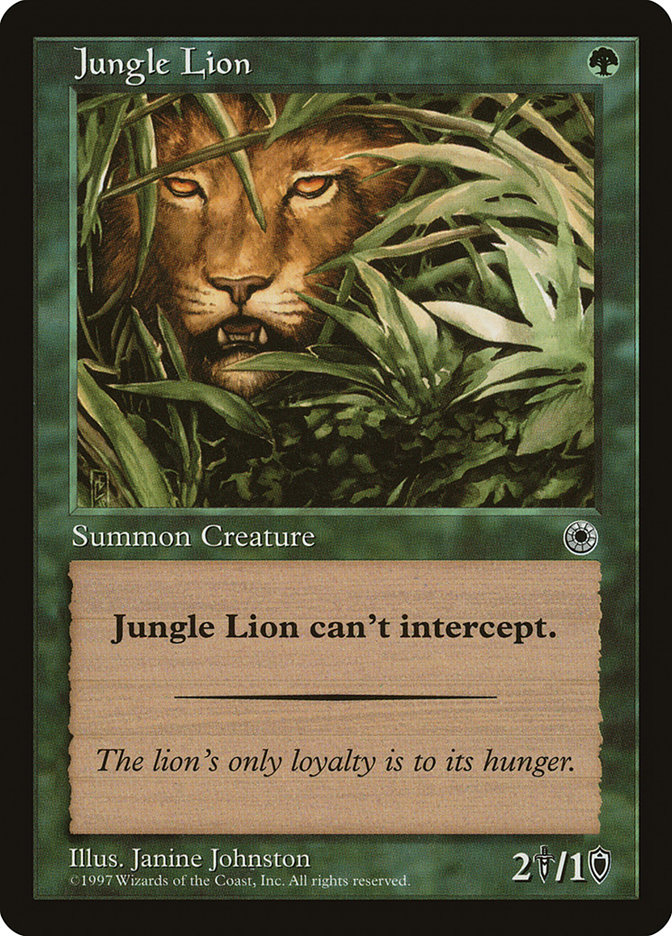 Jungle Lion (Portal #171)