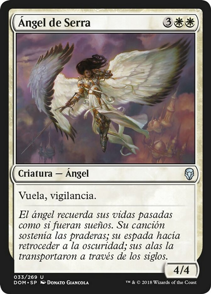 Serra Angel (Dominaria #33)