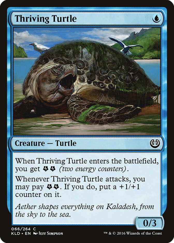Thriving Turtle (Kaladesh #66)