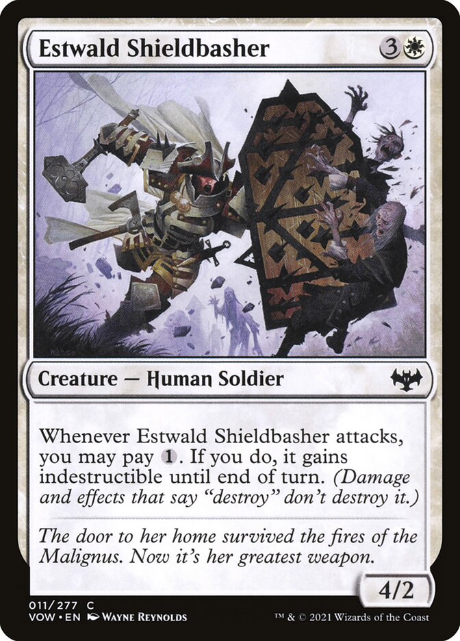 Estwald Shieldbasher (Innistrad: Crimson Vow #11)