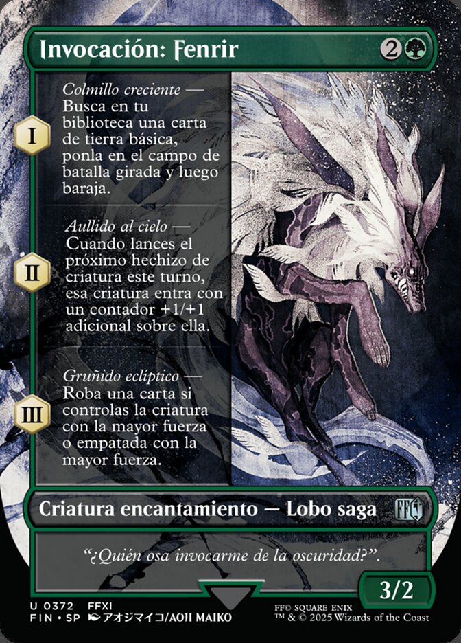 Invocación: Fenrir