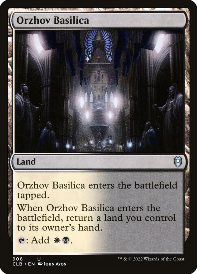 Orzhov Basilica (Commander Legends: Battle for Baldur's Gate #906)