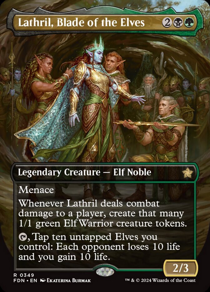 Lathril, Blade of the Elves (Foundations #349)