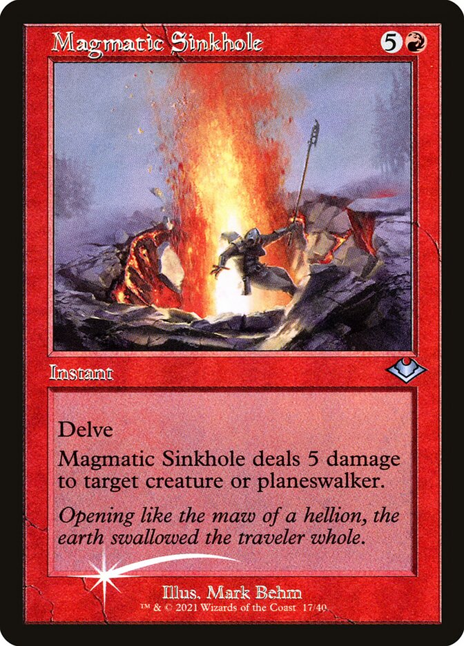 Magmatic Sinkhole (Modern Horizons 1 Timeshifts #17)