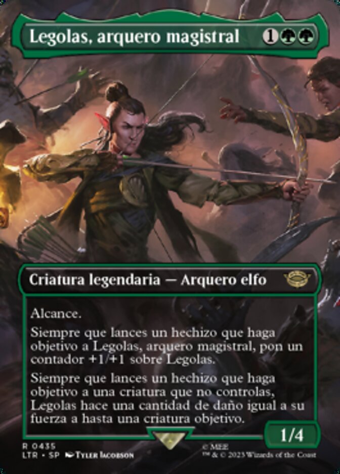 Legolas, arquero magistral