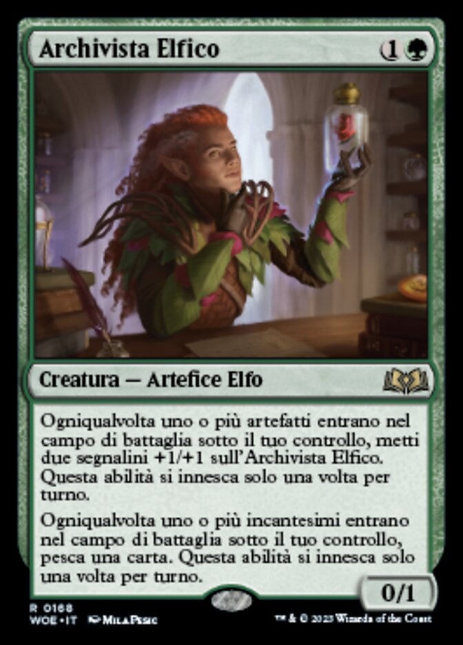 Elvish Archivist (Wilds of Eldraine #168)