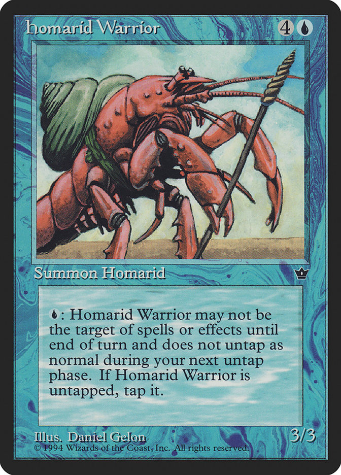 Homarid Warrior (Fallen Empires #22a)