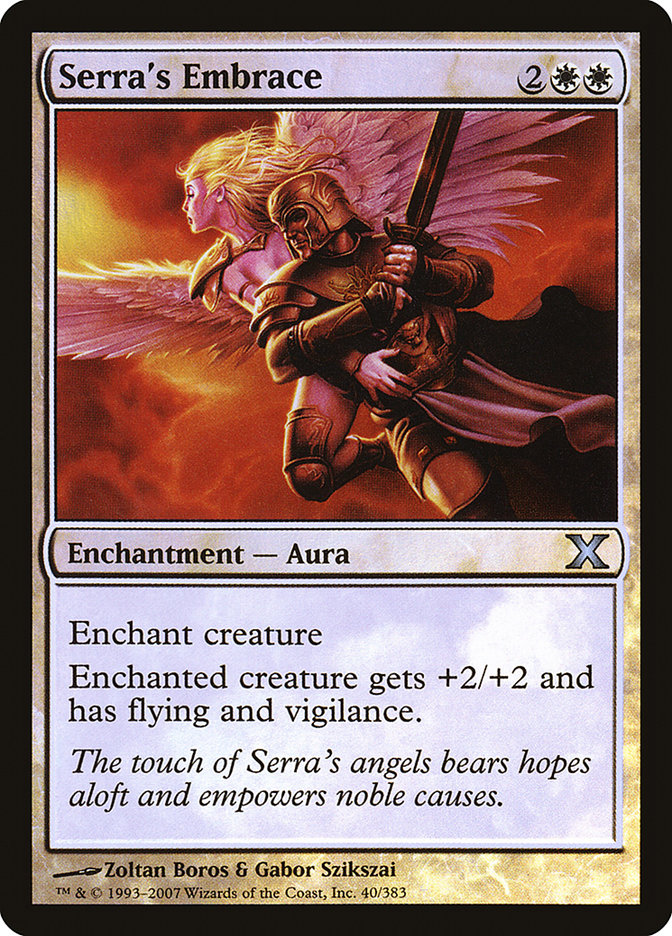 Serra's Embrace (Tenth Edition #40★)