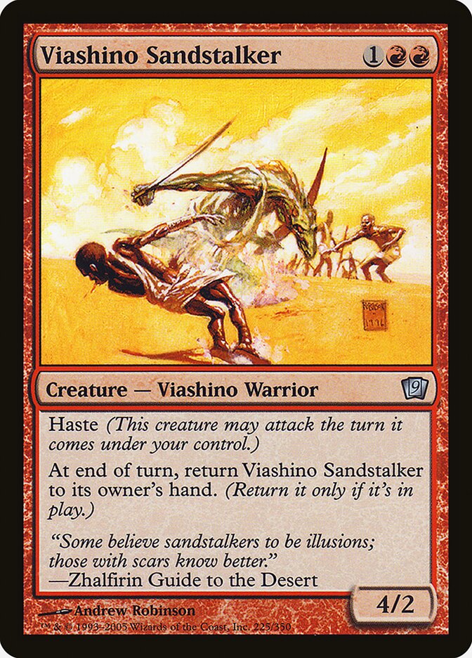 Viashino Sandstalker (Ninth Edition #225★)