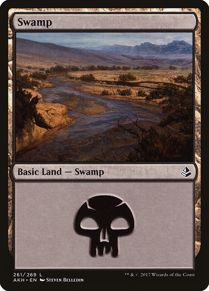 Swamp (Amonkhet #261)